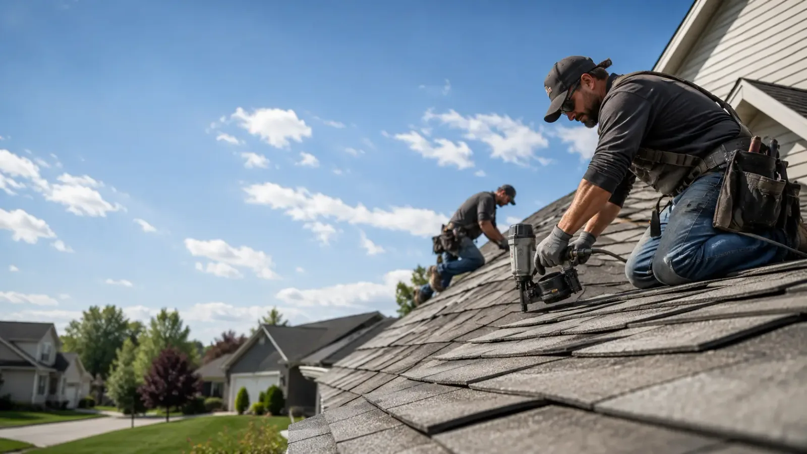 Storm Damage Roof Repair in Danforth, IL near me